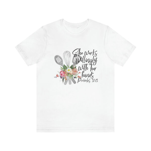 Chef Proverbs 31:13 TShirt