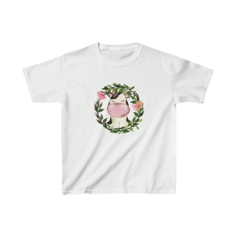 Cow Wreath Kids Shirt