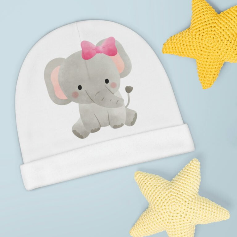 Elephant Baby Beanie