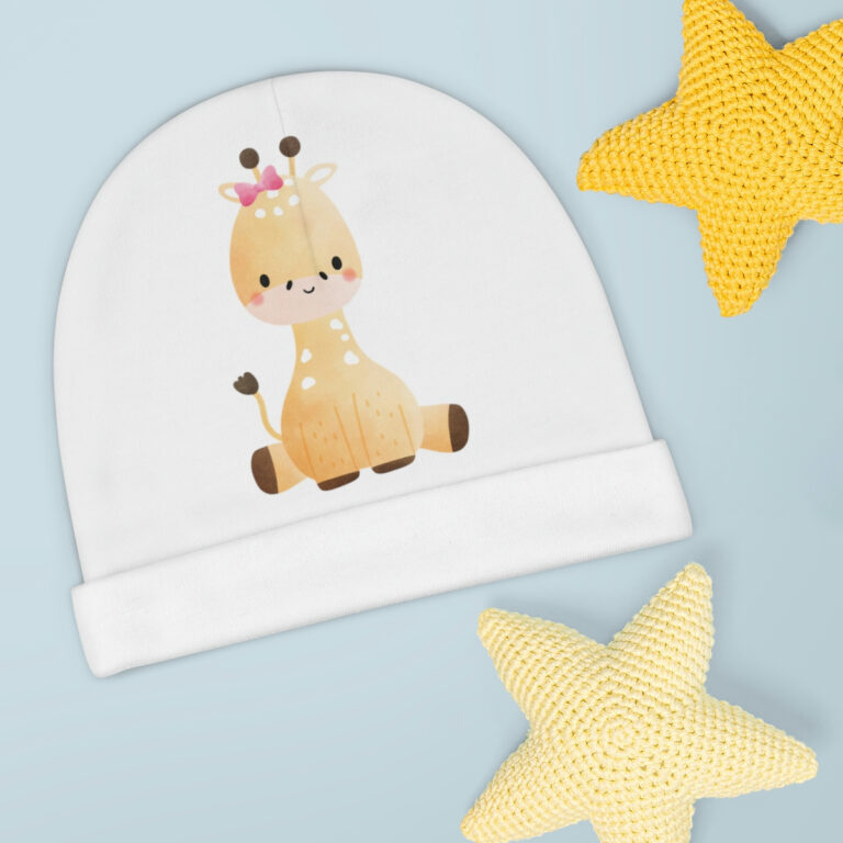 Giraffe Baby Beanie