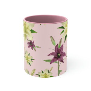 Lily Accent Coffee Mug