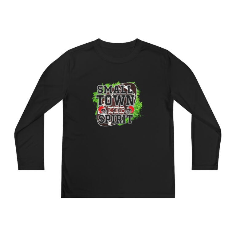 Football Youth Long Sleeve Moisture-Wicking Tee