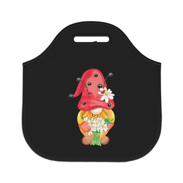 Gnome Collection Daisy – Neoprene Lunch Bag AVAILABLE IN DIFFERENT COLORS