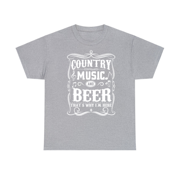 Country Music and Beer Sport Grey