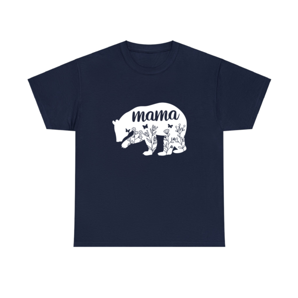 Floral Mama Bear Navy