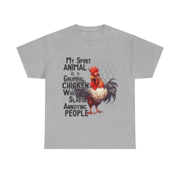 Spirit Animal Grumpy Chicken Sport Grey