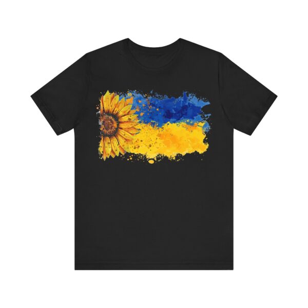 Ukraine Flag SoftCotton Black