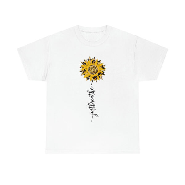 Just Breath Sunflower Shirt