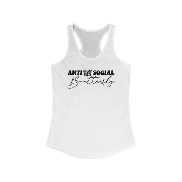 Anti-Social Butterfly Racerback Tank