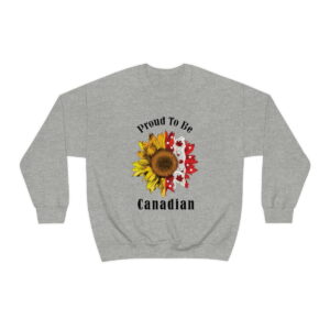 Proud Canadian Crewneck Sweatshirt