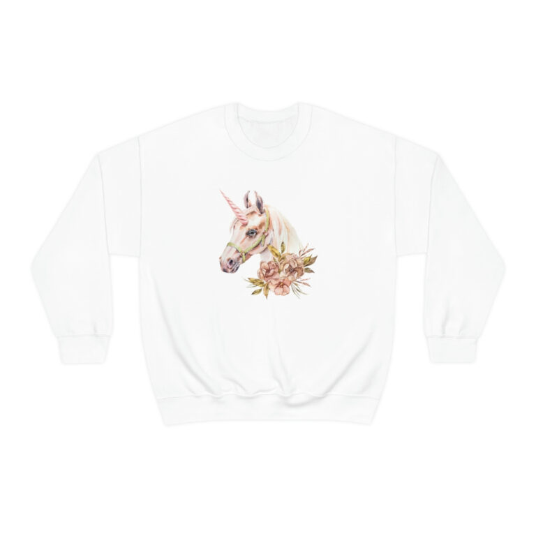 Floral Boho Unicorn Sweatshirt