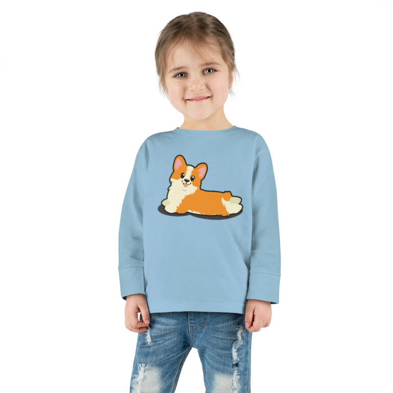 Corgi Toddler LongSleeve TShirt