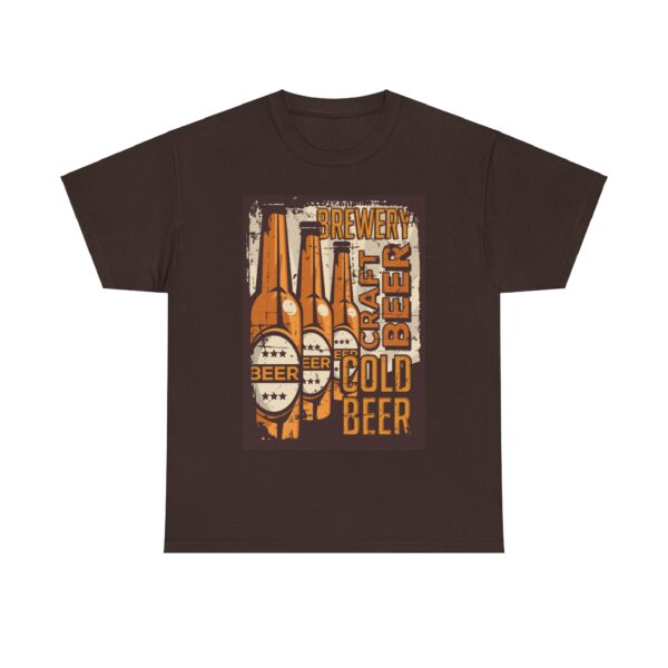 Brewery Craft Beer Shirt Dark Choco