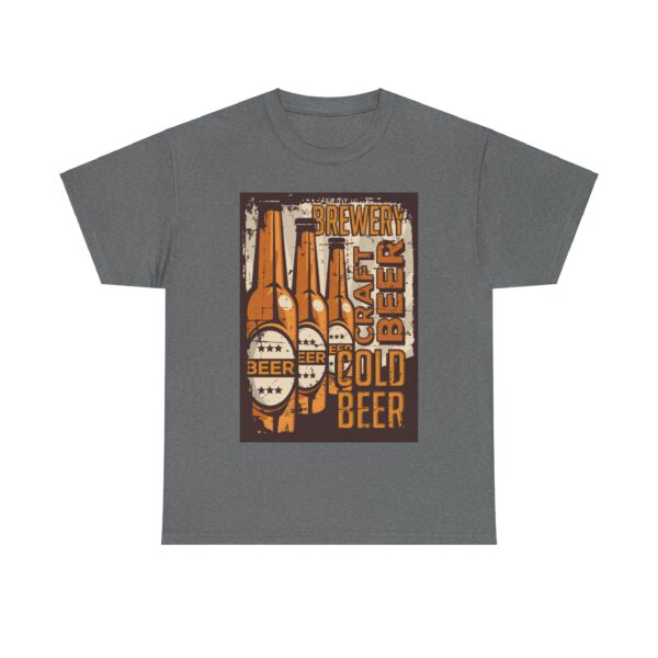 Brewery Craft Beer Shirt Graphite Heather