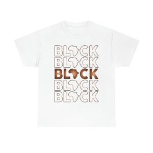 Black Layered Text Shirt