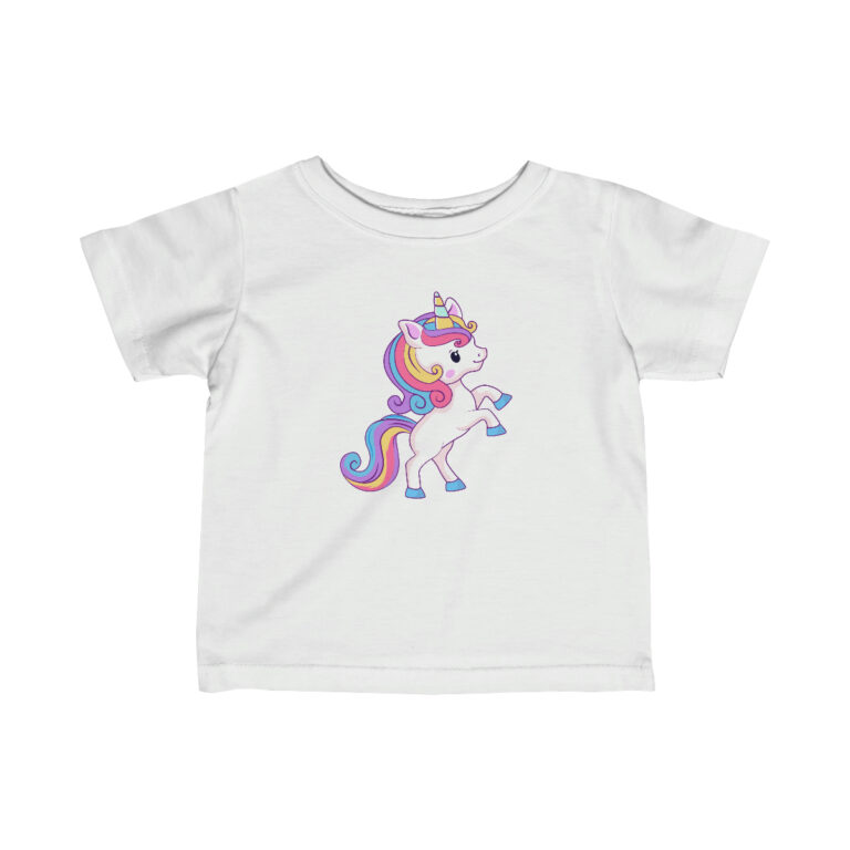 Unicorn Pastels Infant Fine Jersey Tee