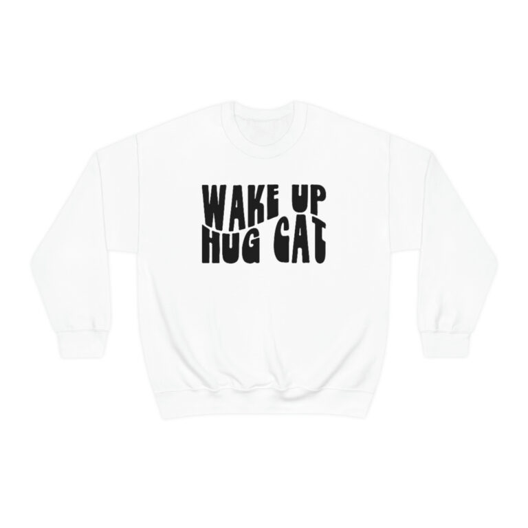 Hug Cat Retro Sweatshirt