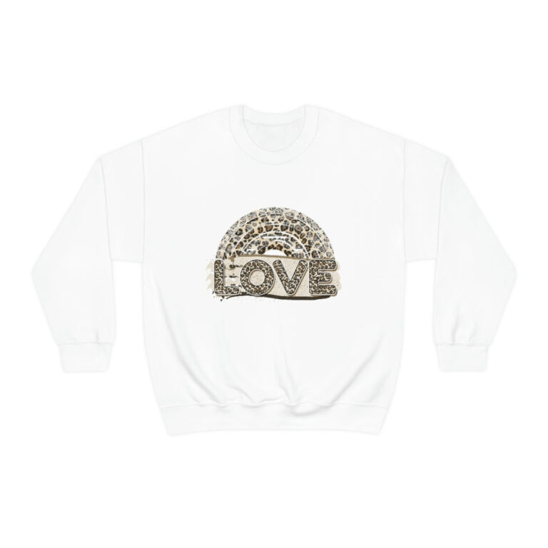 Leopard Love Rainbow Sweatshirt