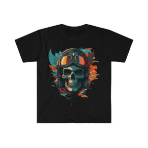 3D Biker Skull Shirt