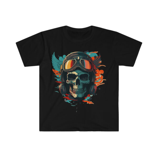 3D Biker Skull Shirt