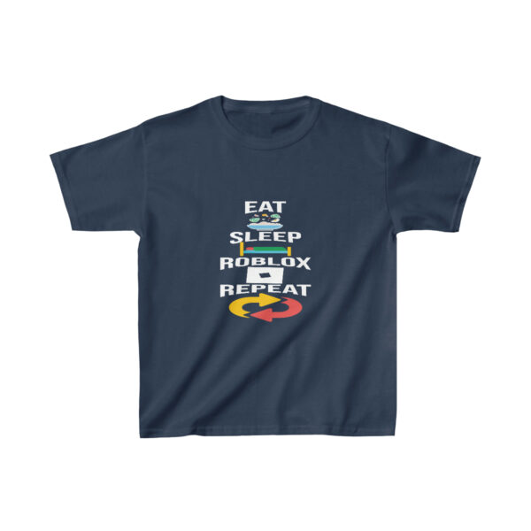 Eat Sleep Roblox Repeat Kids TShirt