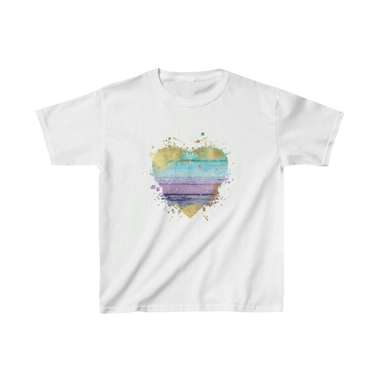 Rainbow Heart Youth TShirt