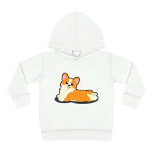 Corgi Toddler Fleece Hoodie