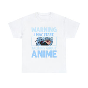 Warning Talking Anime Shirt