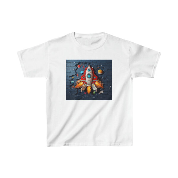 Spaceship Doodle Kids Shirt