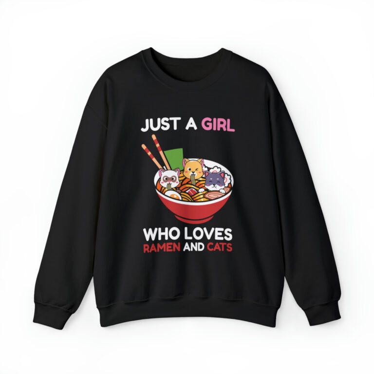 Girl Who Loves Ramen Sweatshirt