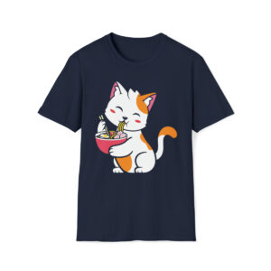 Cat Eating Ramen Shirt