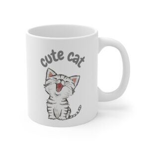 Cute Cat Ceramic Mug