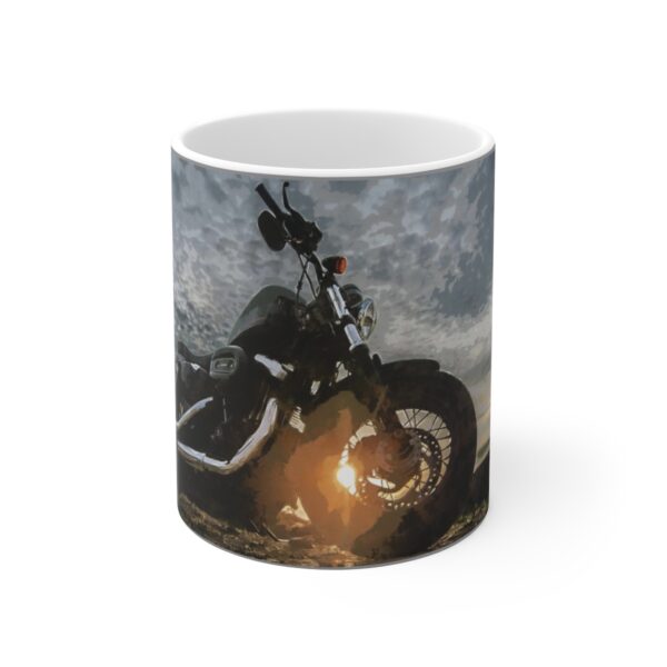 Motorbike Clouds Biker Mug