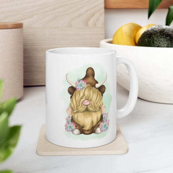 Highland Cow Gnome Mug