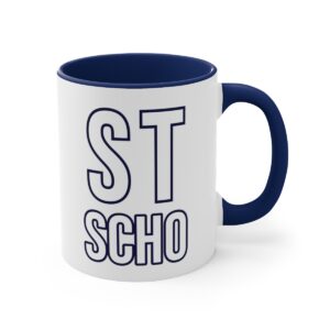 St Scho Accent Mug