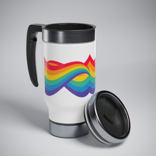 Pride Rainbow Travel Mug