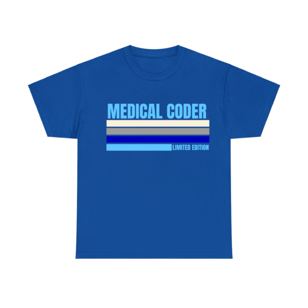 Medical Coder R Blue Shirt