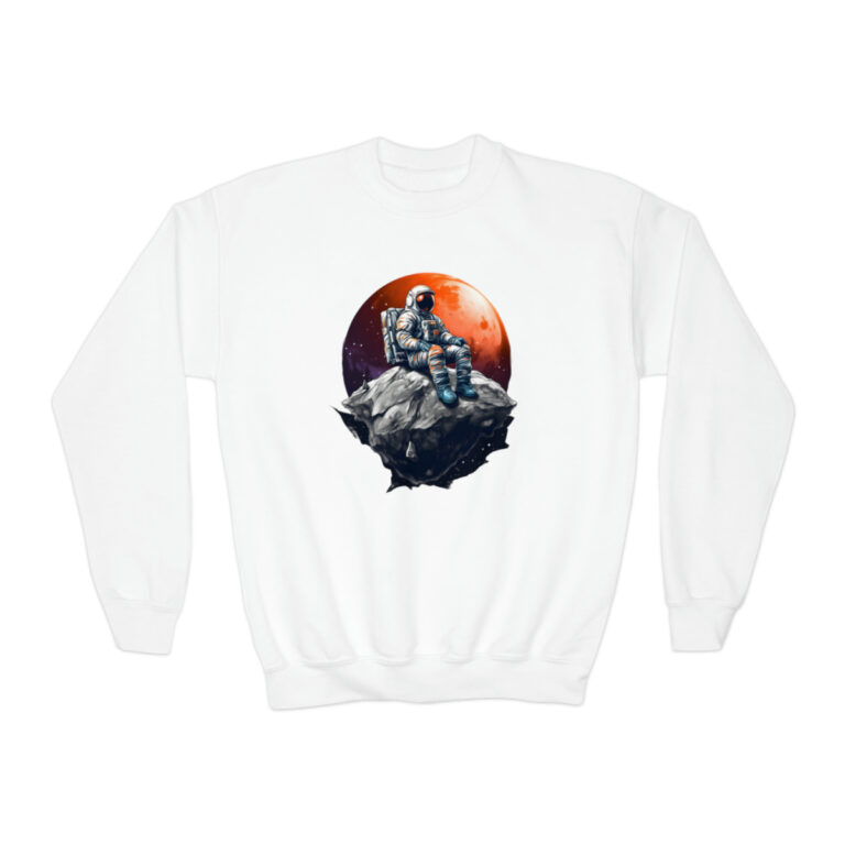 Astronaut Youth Crewneck Sweatshirt