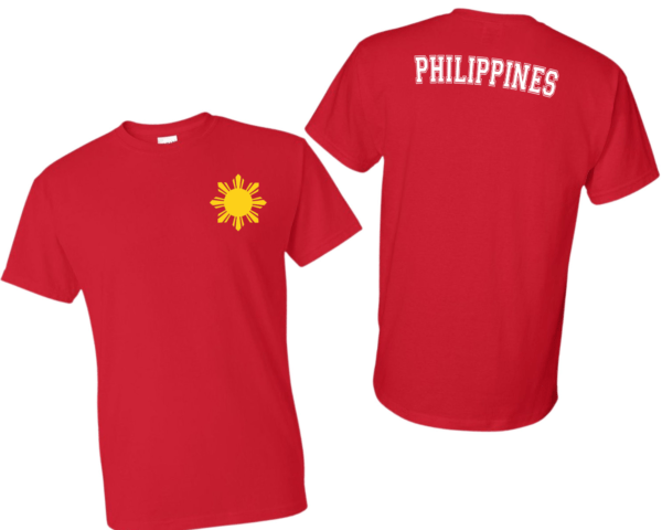 Philippine Star Flag Two Sided Red