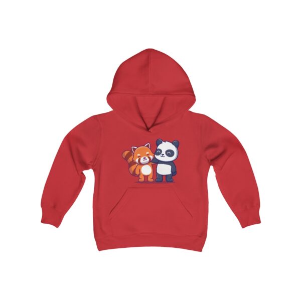 Red Panda Youth Hoodie red