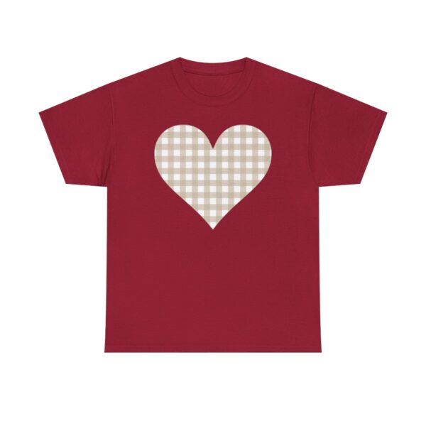 Patterned Heart T Shirt