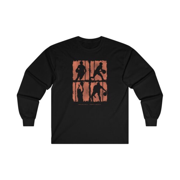 Basketball Silhouette LongSleeve TShirt