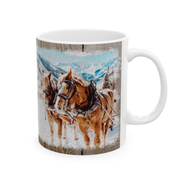 Winter Wonderland Horse Mug