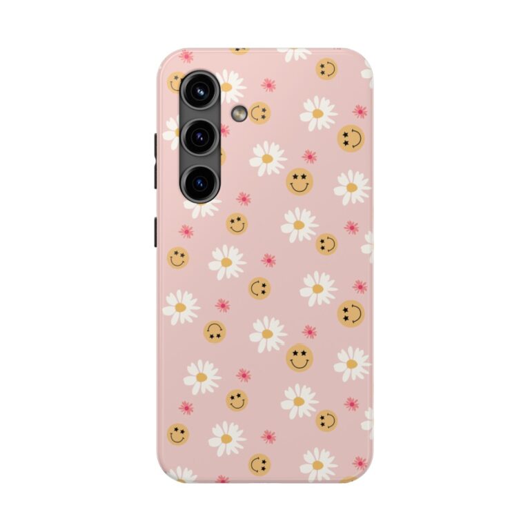 Blush Smiley Phone Cases