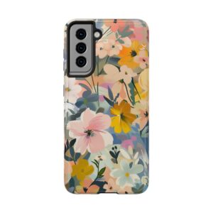 Pastel Wildflowers Phone Cases